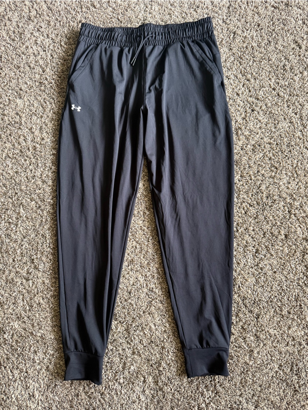 Under Armour Black womens Athletic Jogger Pants-medium